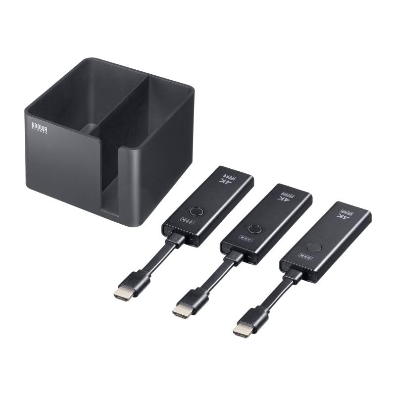 Amazon | サンワサプライ(Sanwa Supply) 4K対応ワイヤレスHDMI